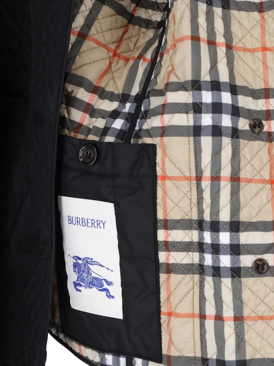 Burberry Quilted Single Breasted Jacket