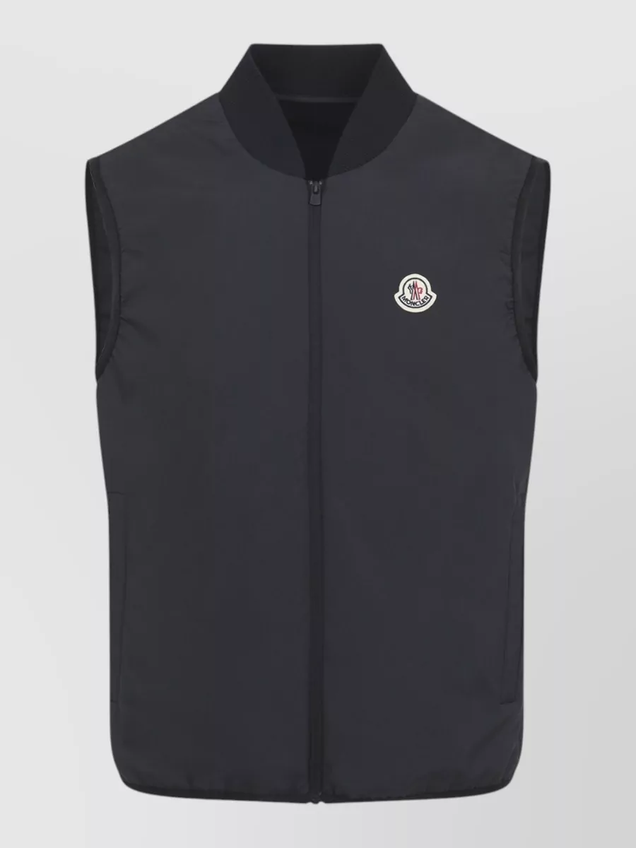 Moncler Ribbed Hemmoor Bomber Jacket