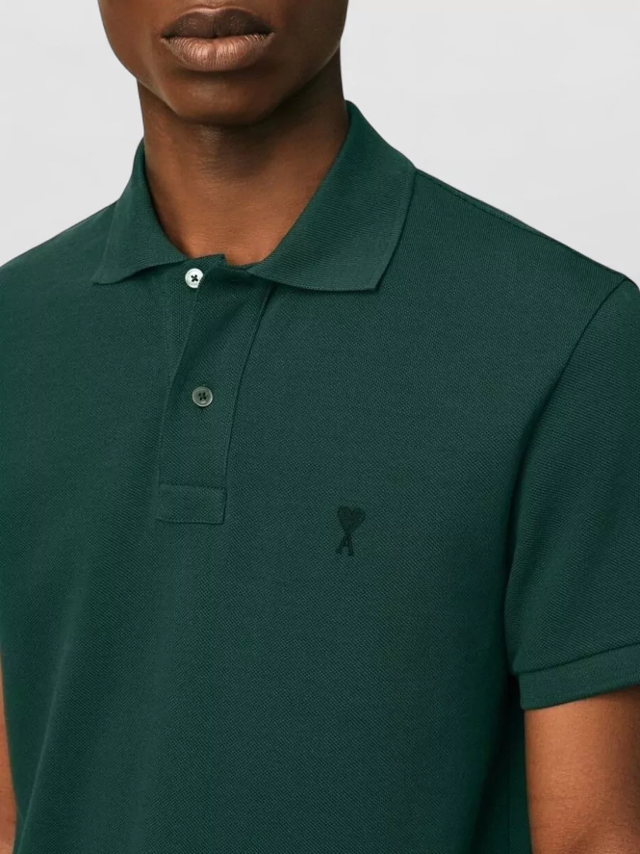 Ami Paris Cotton Polo Shirt