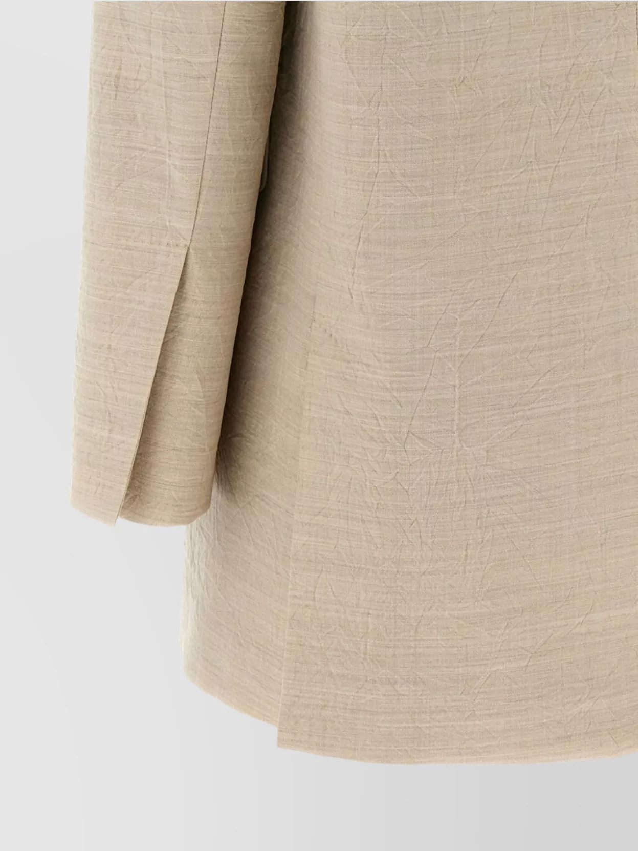 Max Mara Longline Cardigan Notched Lapels