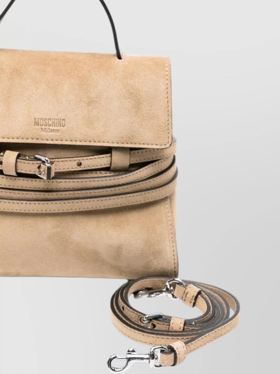 Moschino Leather Shoulder Bag