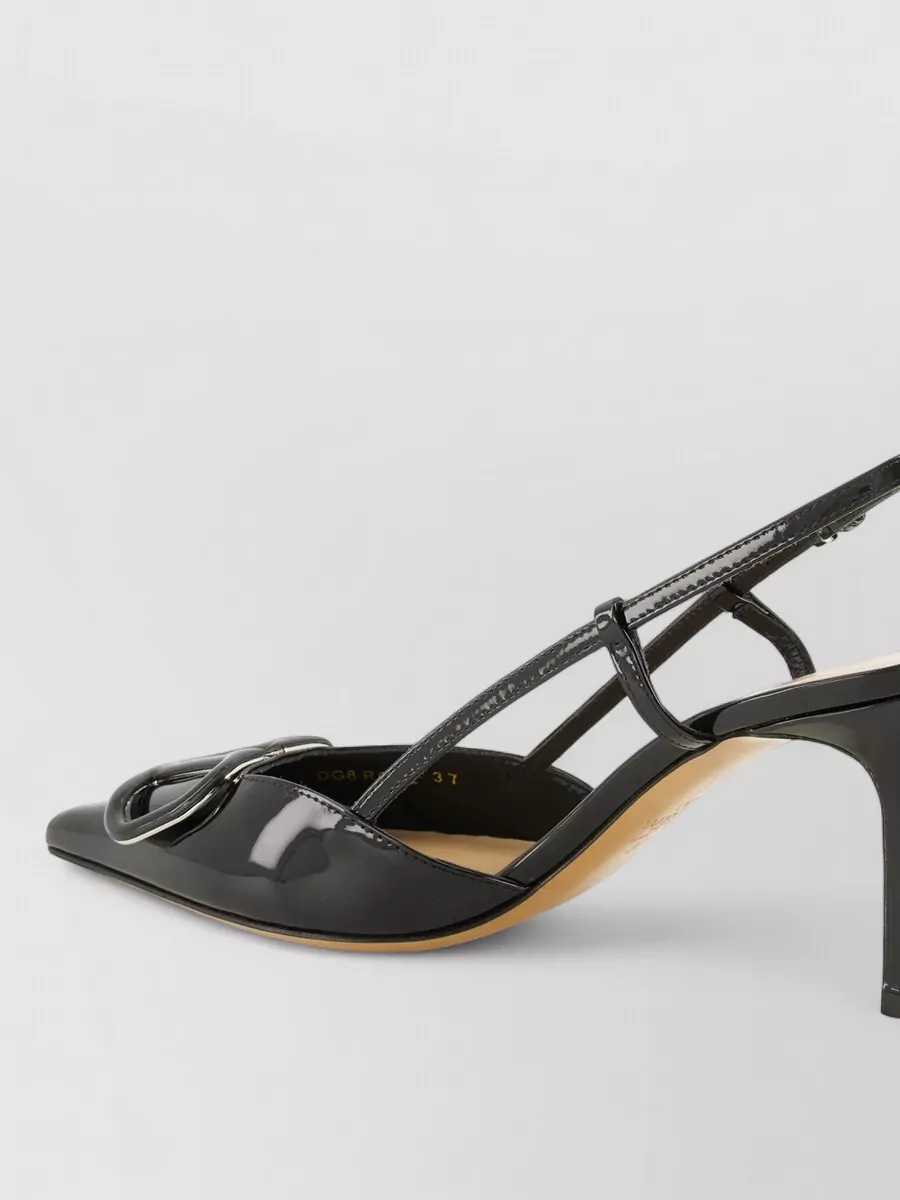 Valentino Vlogo Signature Slingback Pumps Pointed Toe