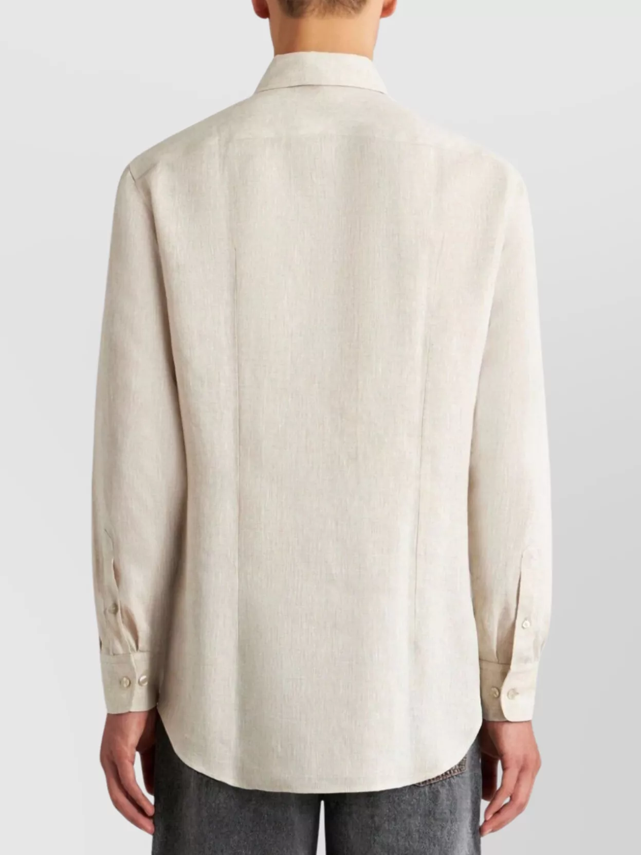 Etro Roma Logo Button-Down Collar Shirt