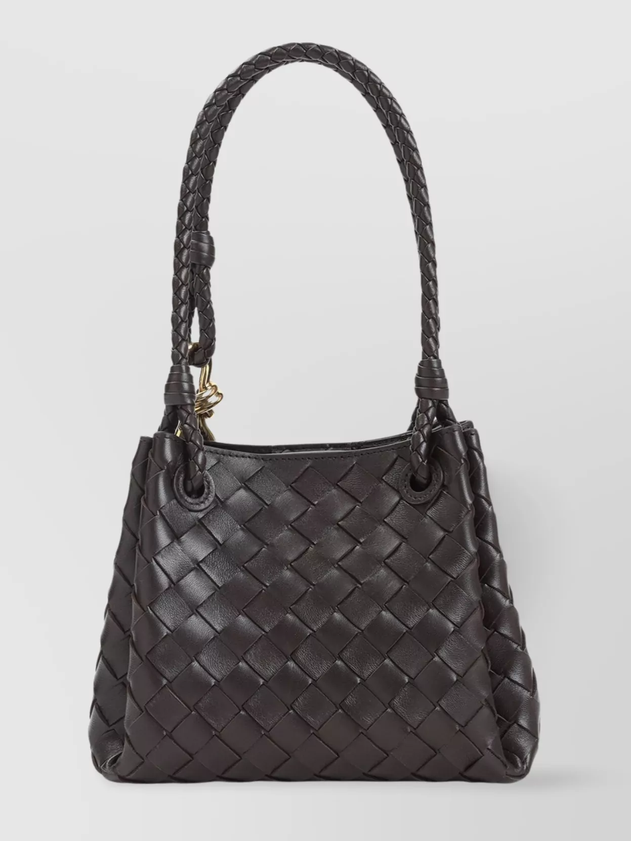 Bottega Veneta Small Parachute Lamb Leather Shoulder Bag