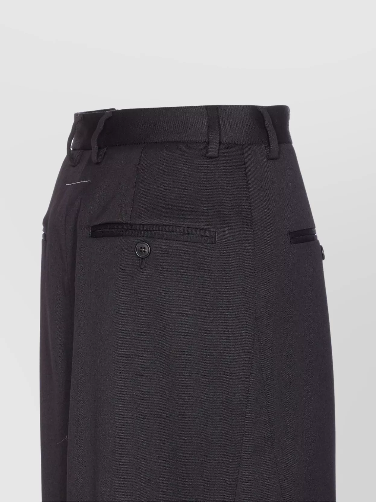 Mm6 Maison Margiela Skirt Midi Model Flat Pockets In Black