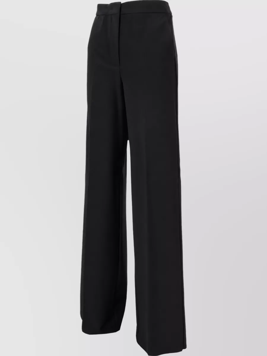 Max Mara Jersey High Waist Full Length Pants