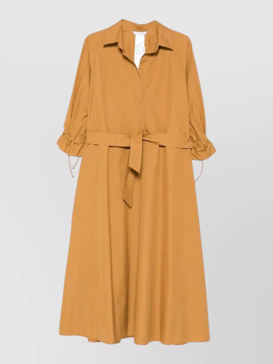 Max Mara Cotton oversized belted trench coat