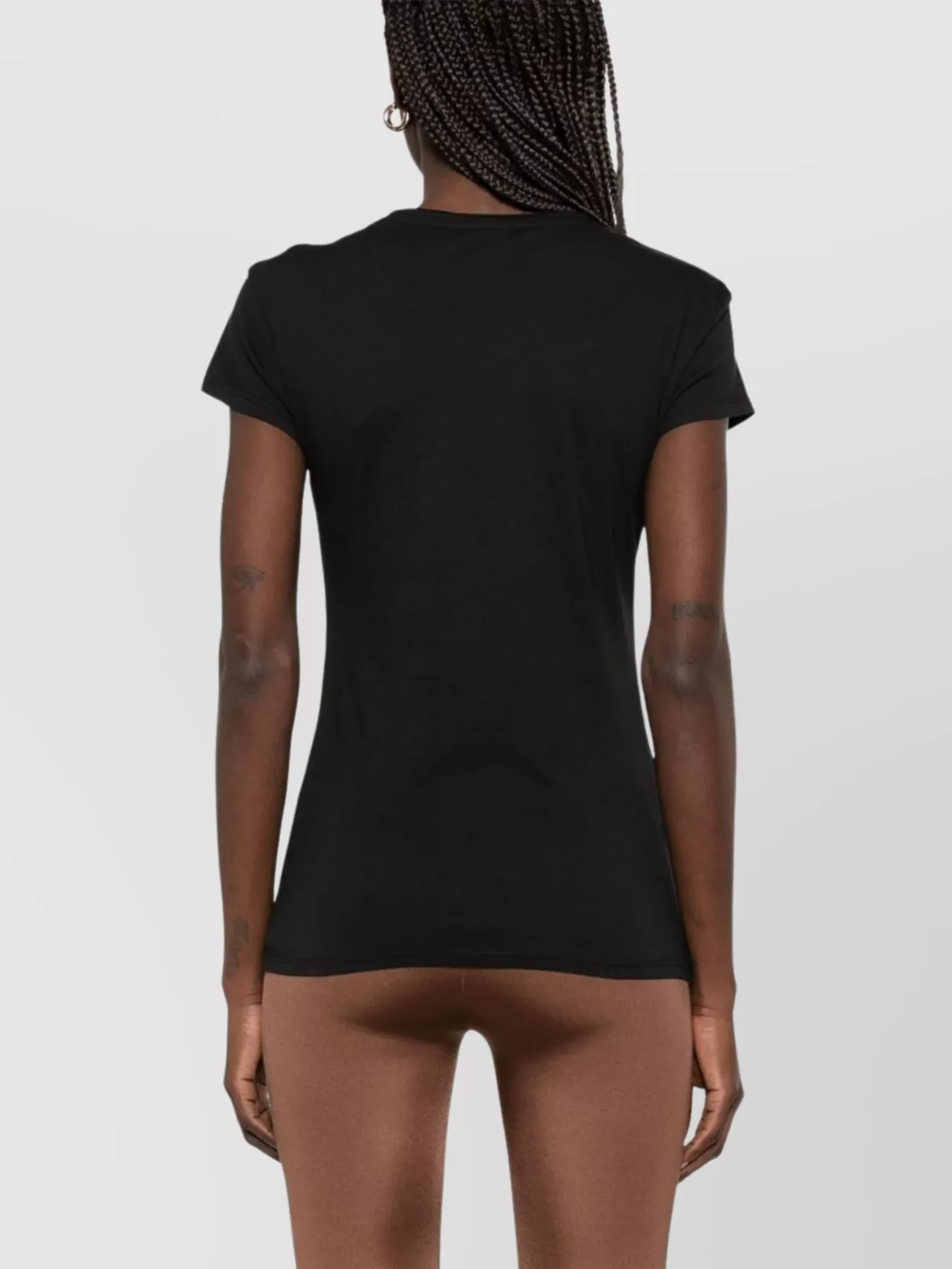 Tom Ford Deep V-Neck Short Sleeves
