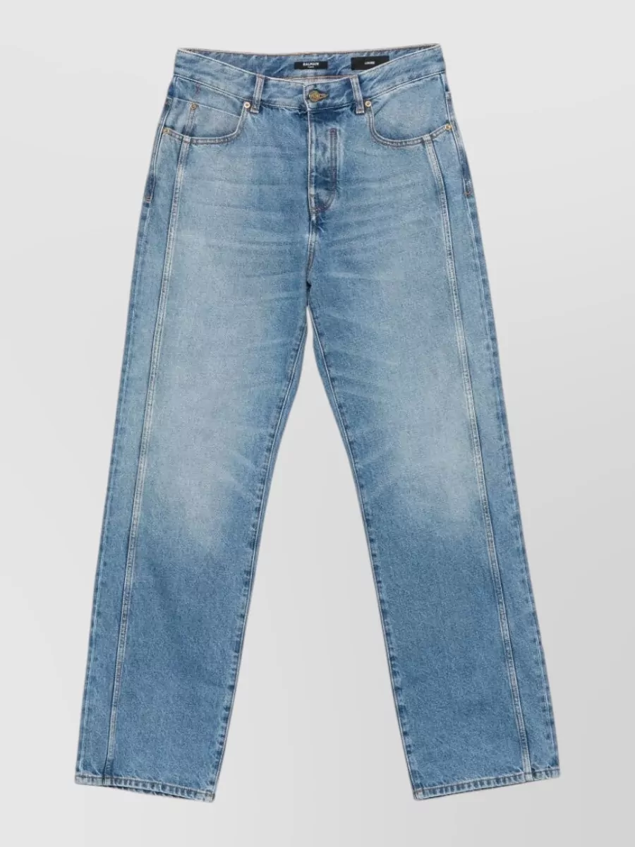 Balmain wide-leg jeans