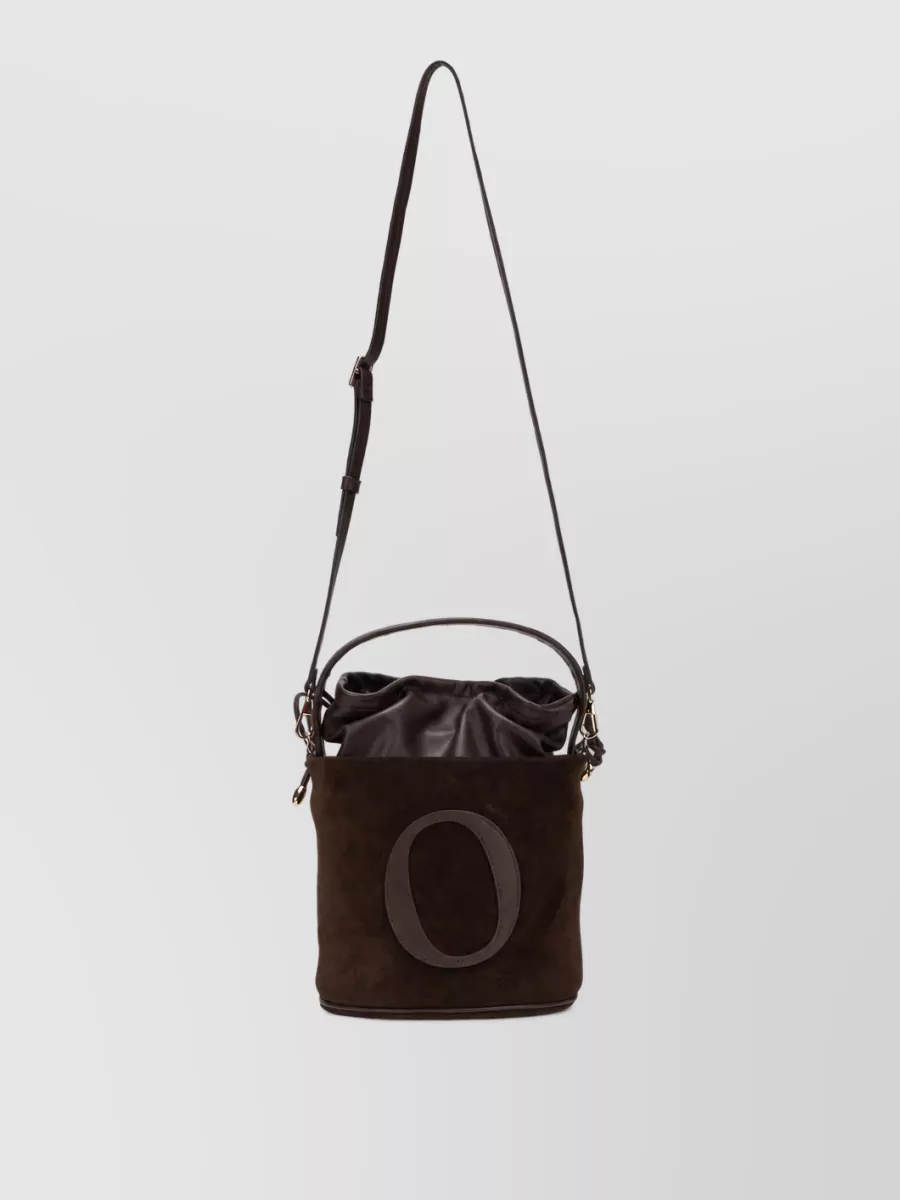 Orciani Leather Bucket Shoulder Bag