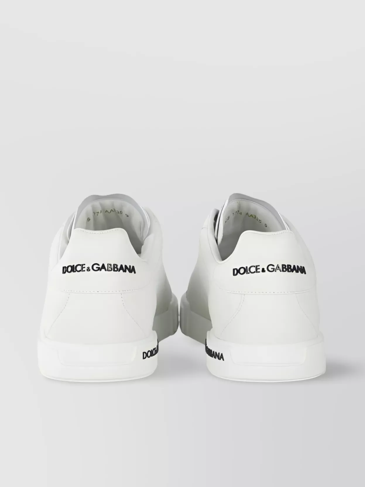 Dolce&Gabbana Leather Low-Top Sneakers