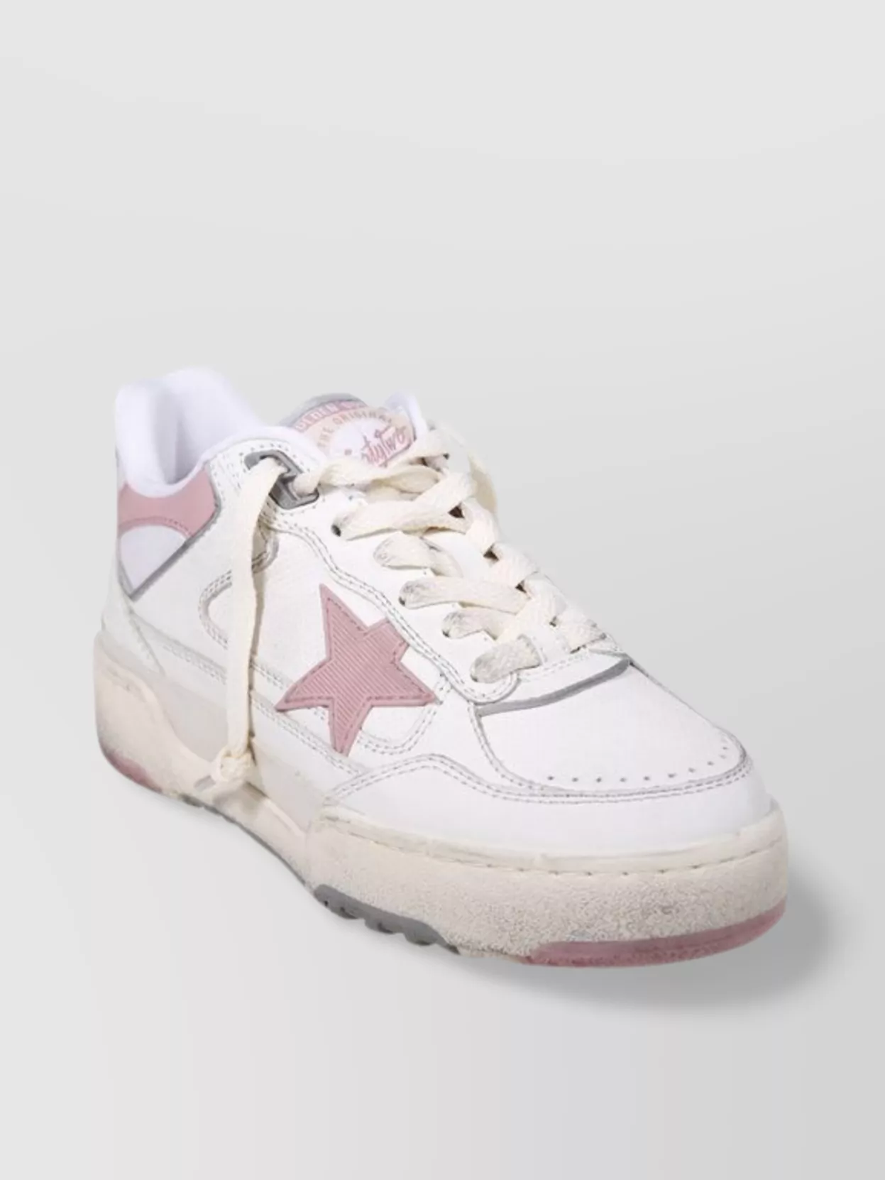 Golden Goose Low-top Sneakers With Cow Leather