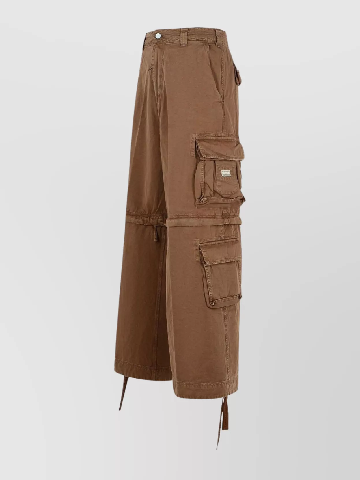 Erl Cotton Trousers Cargo Pockets