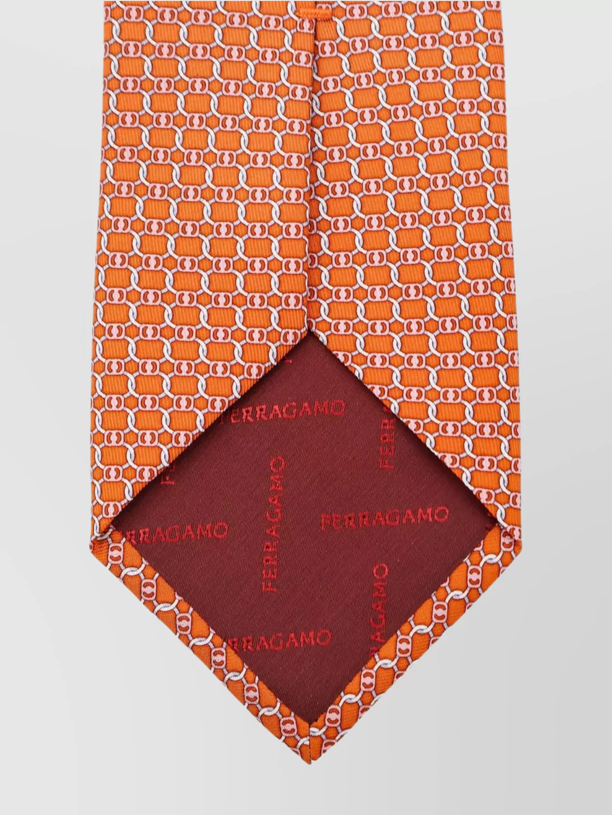 Ferragamo Aida Print Silk Tie