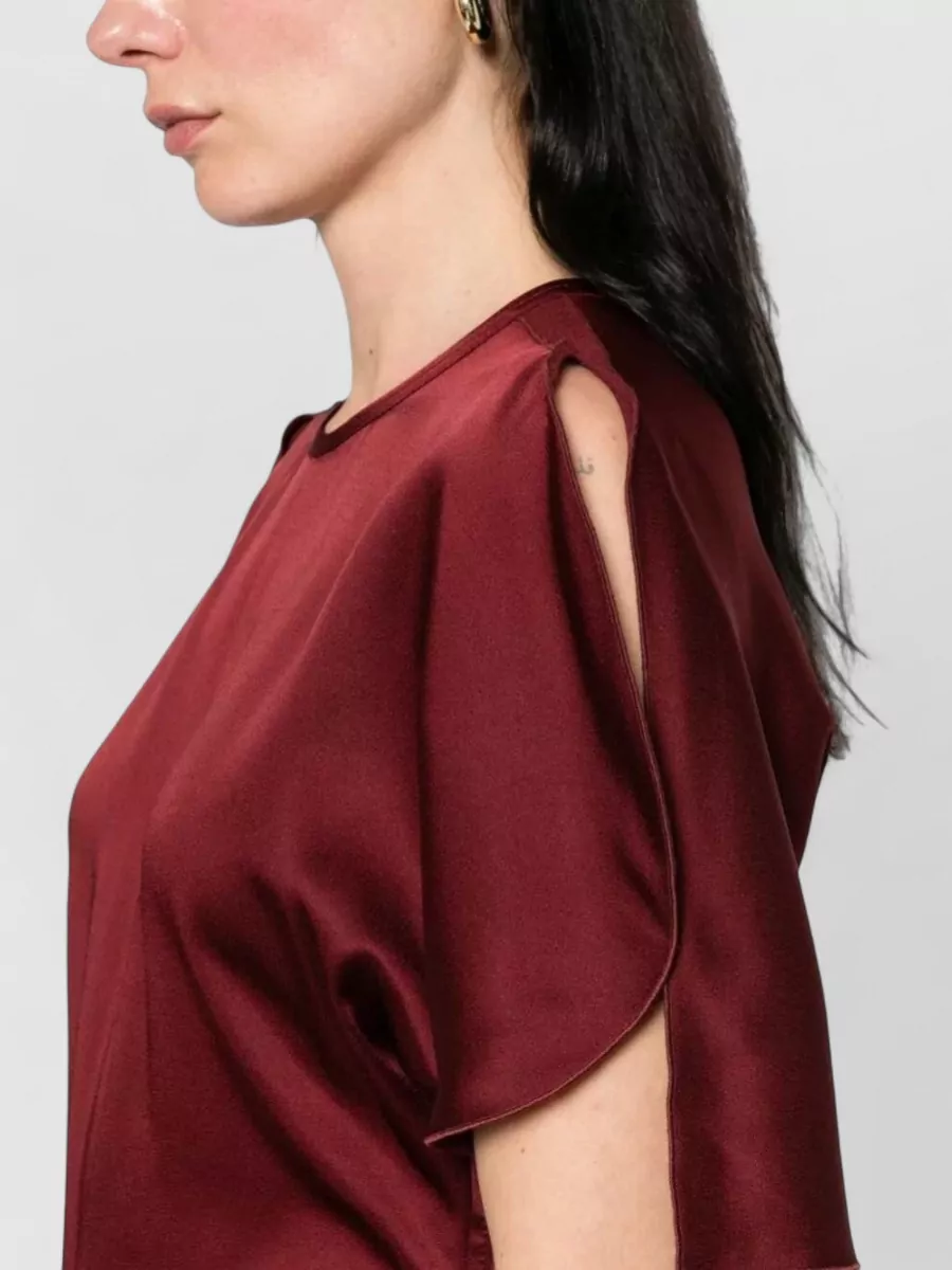 Victoria Beckham Ruched Maxi Dress