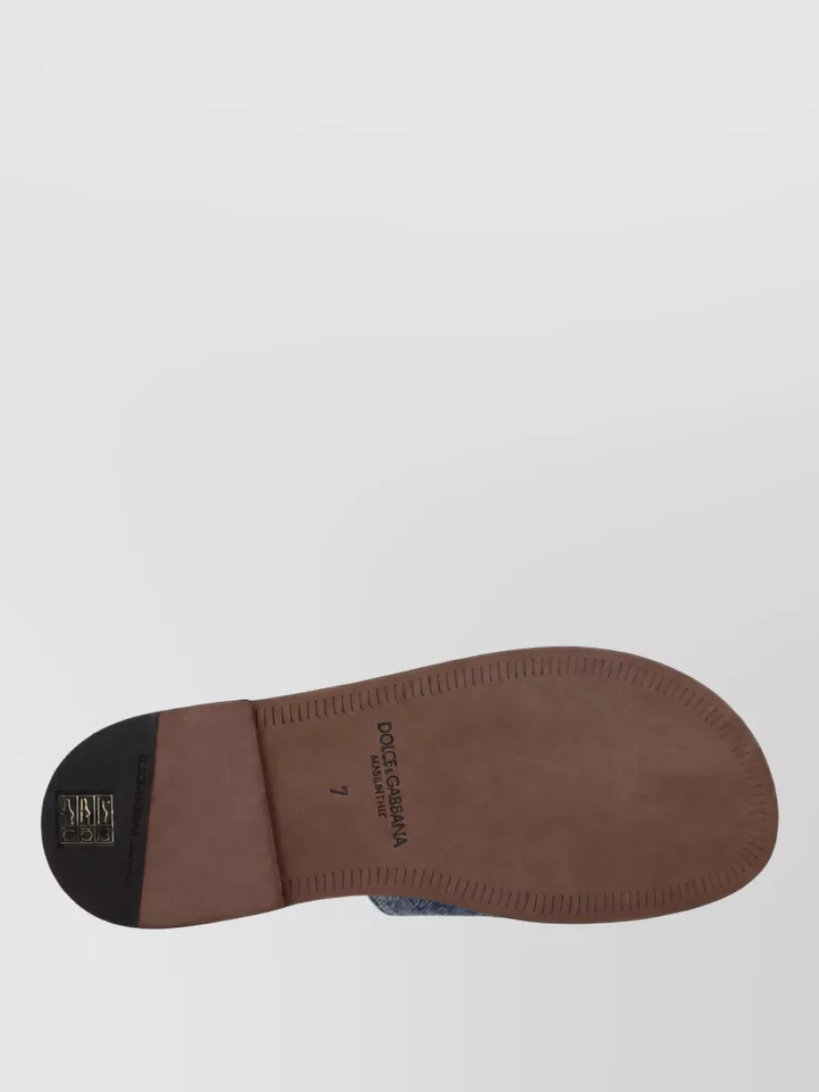 Dolce&Gabbana Textile Sandals