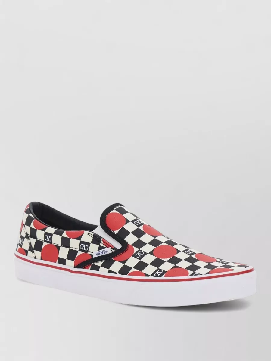 Valentino Garavani printed cotton slip-on sneakers