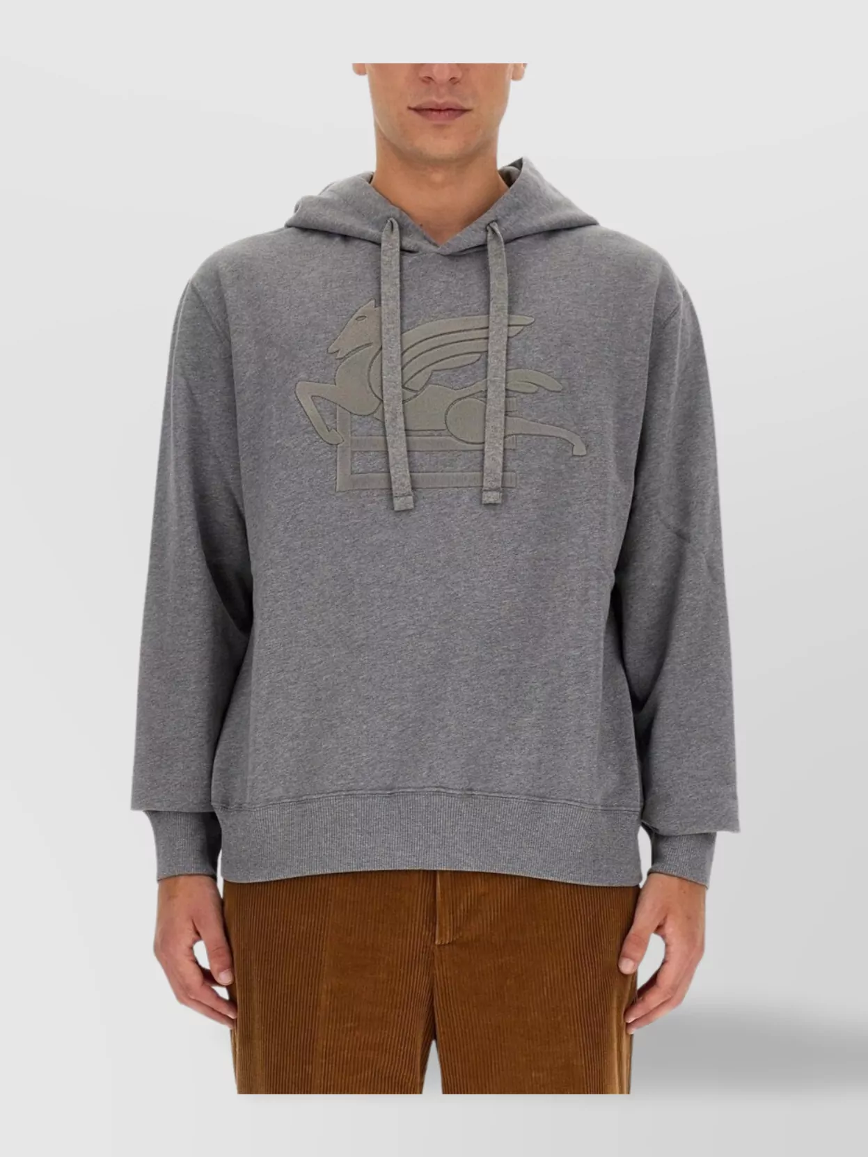 Etro Pegasus Graphic Hooded Sweatshirt