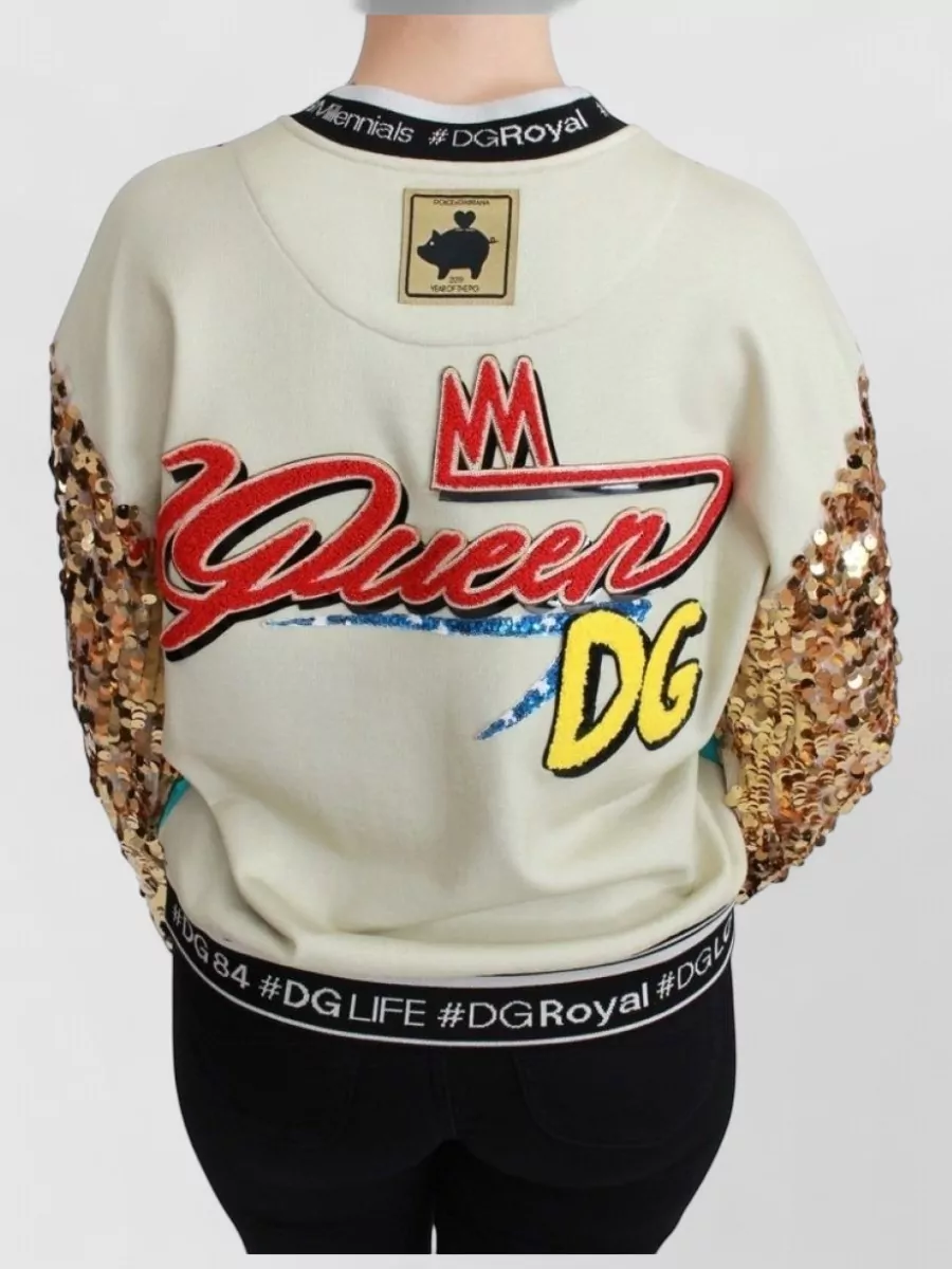 Dolce&Gabbana Sequined Sweatshirt
