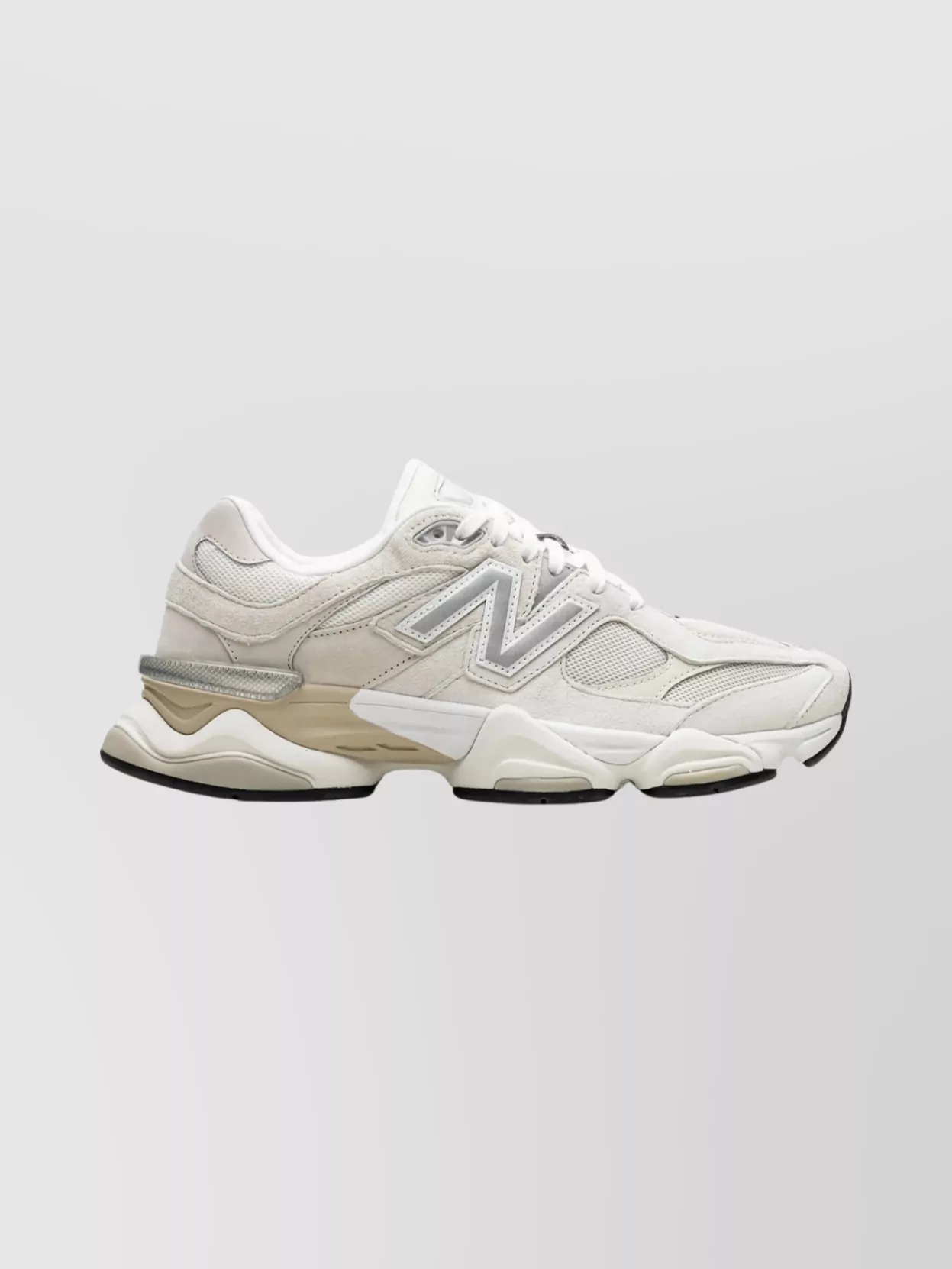 New Balance 9060 Sneakers With Diamond Pattern And Translucent Detail