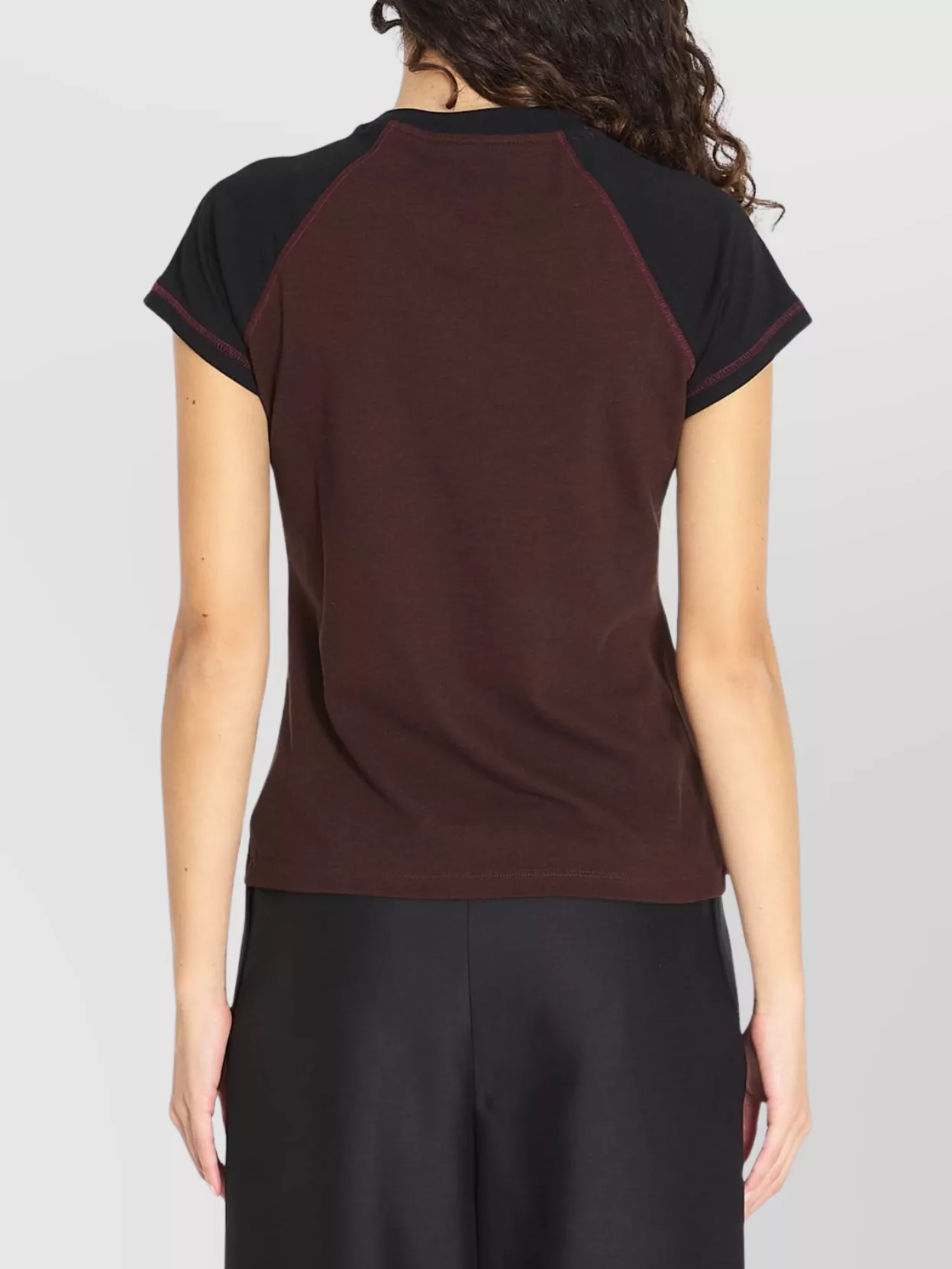 Loewe Contrast Sleeve Slim Fit T-Shirt