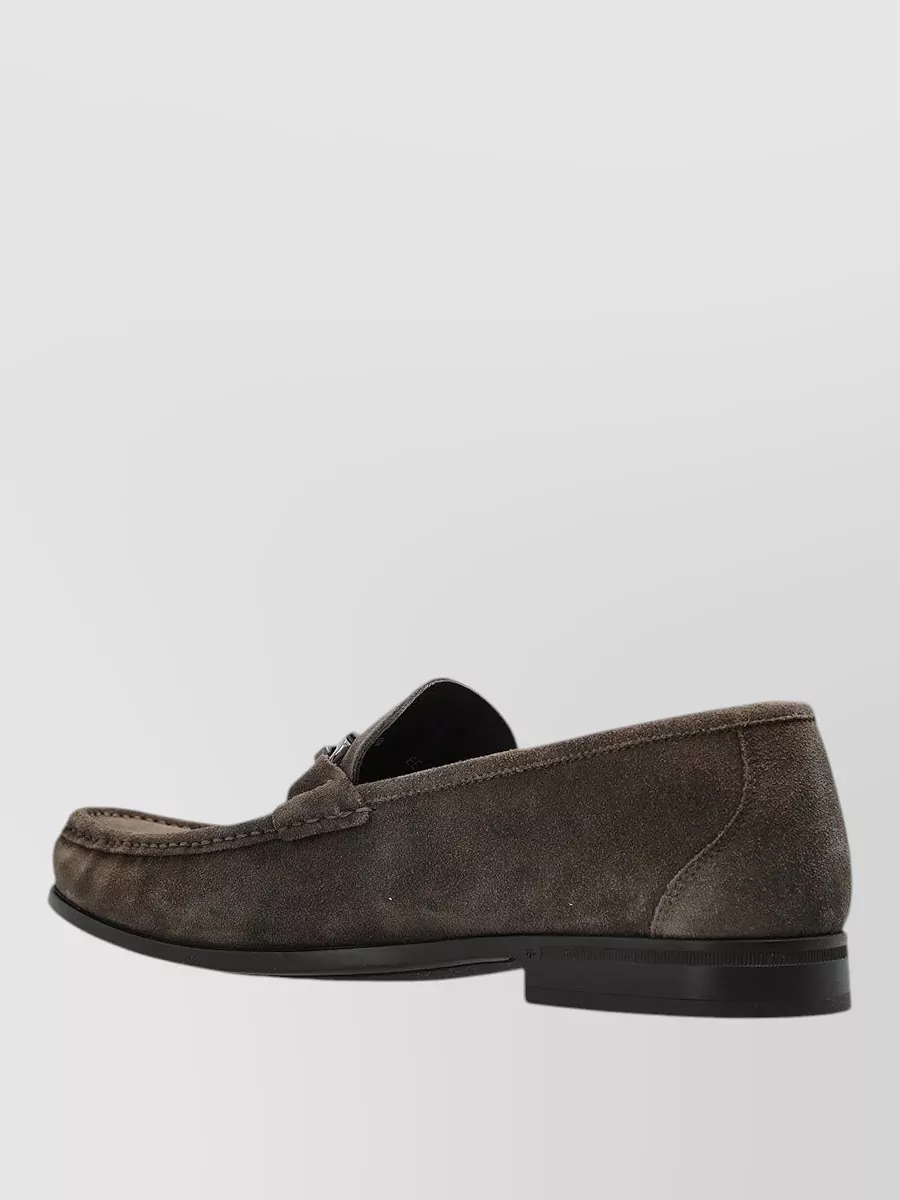 Ferragamo Suede Loafers