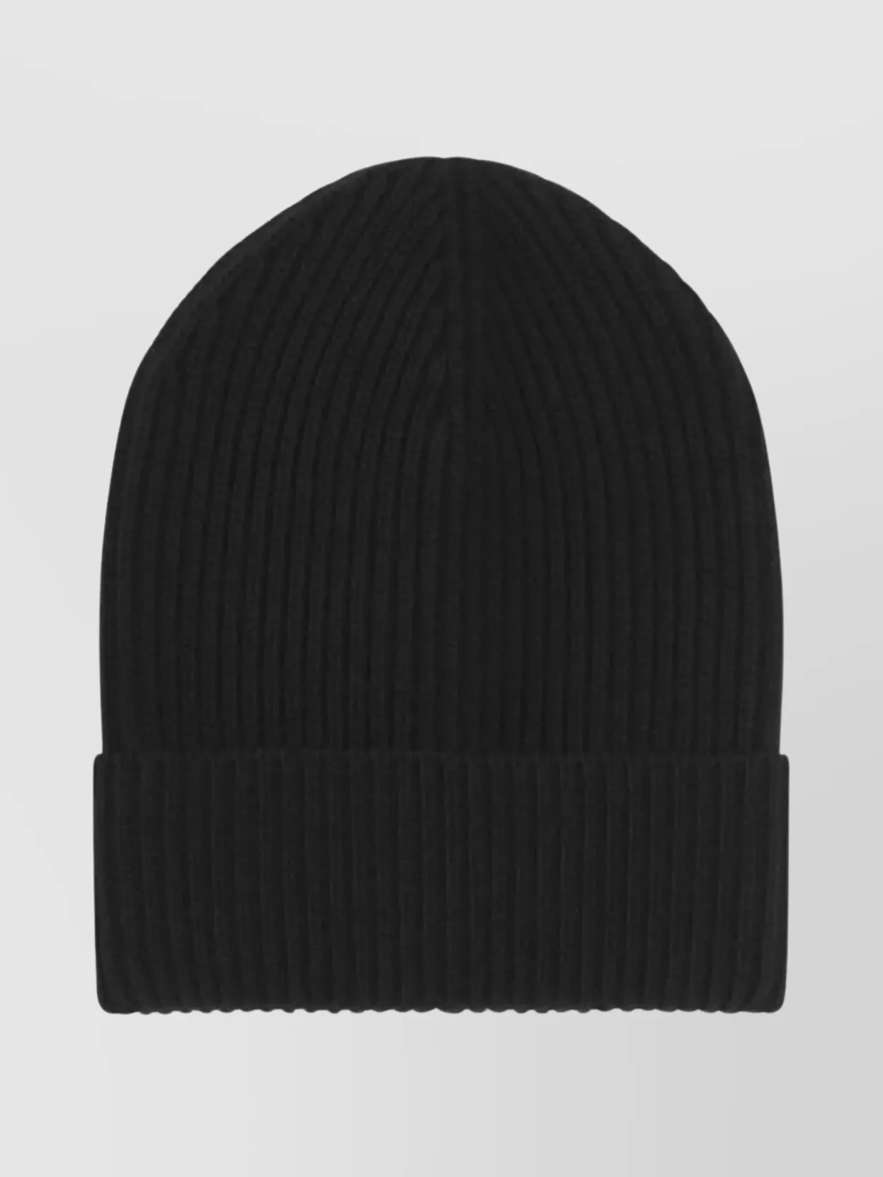 Dolce & Gabbana Knitted Wool And Cashmere Hat Accessories In Black