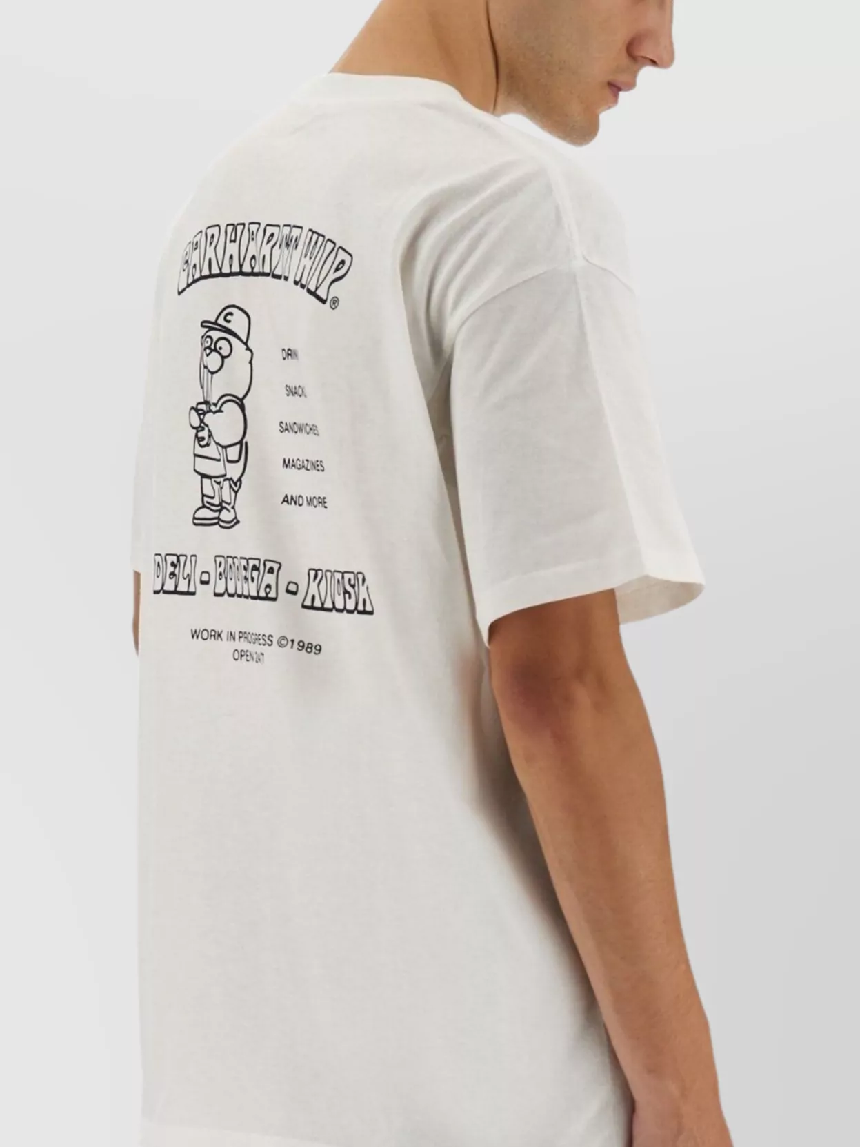 Carhartt Wip Graphic Print Crew Neck Short Sleeve T-Shirt