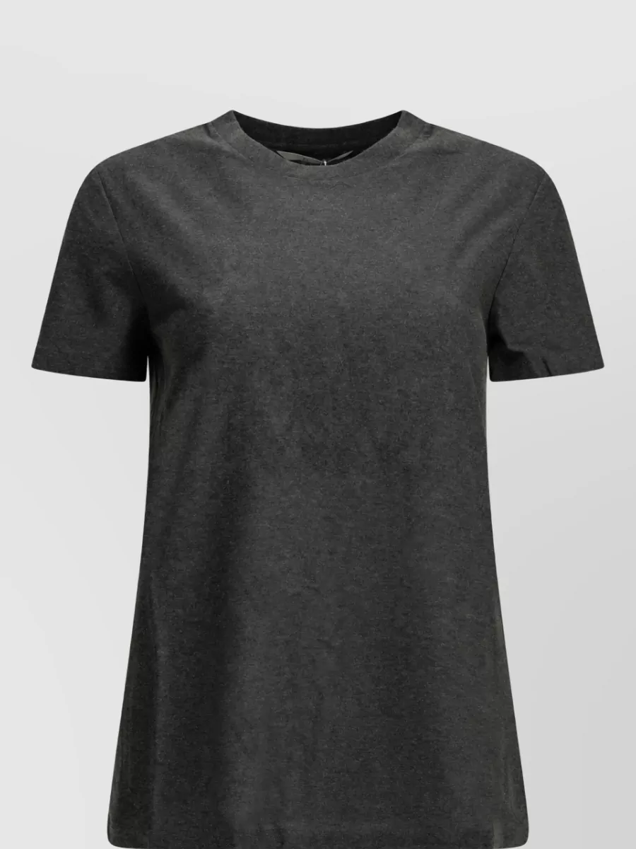 Max Mara logo-print crewneck t-shirt