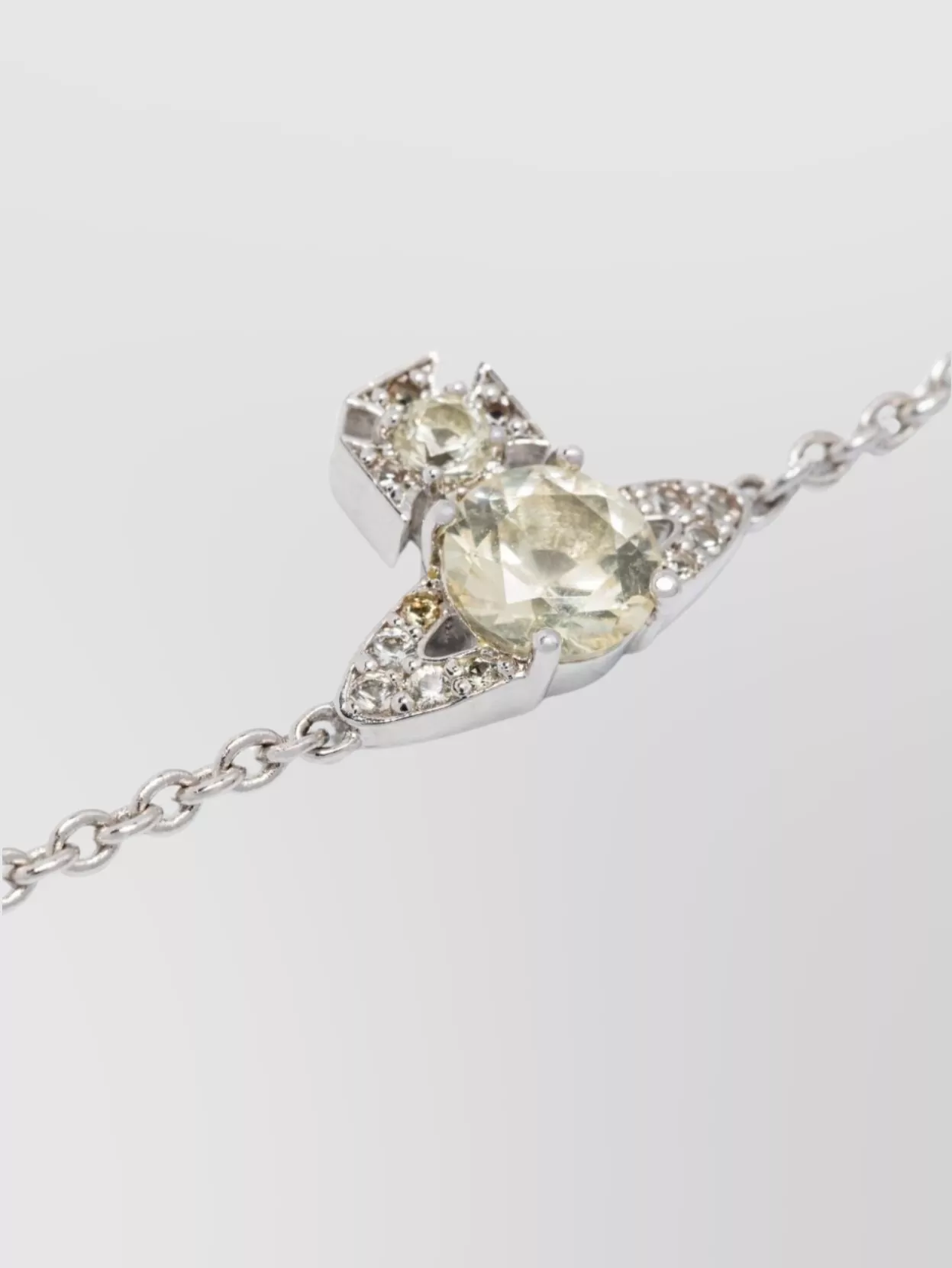 Vivienne Westwood Chain And Crystal Bracelets