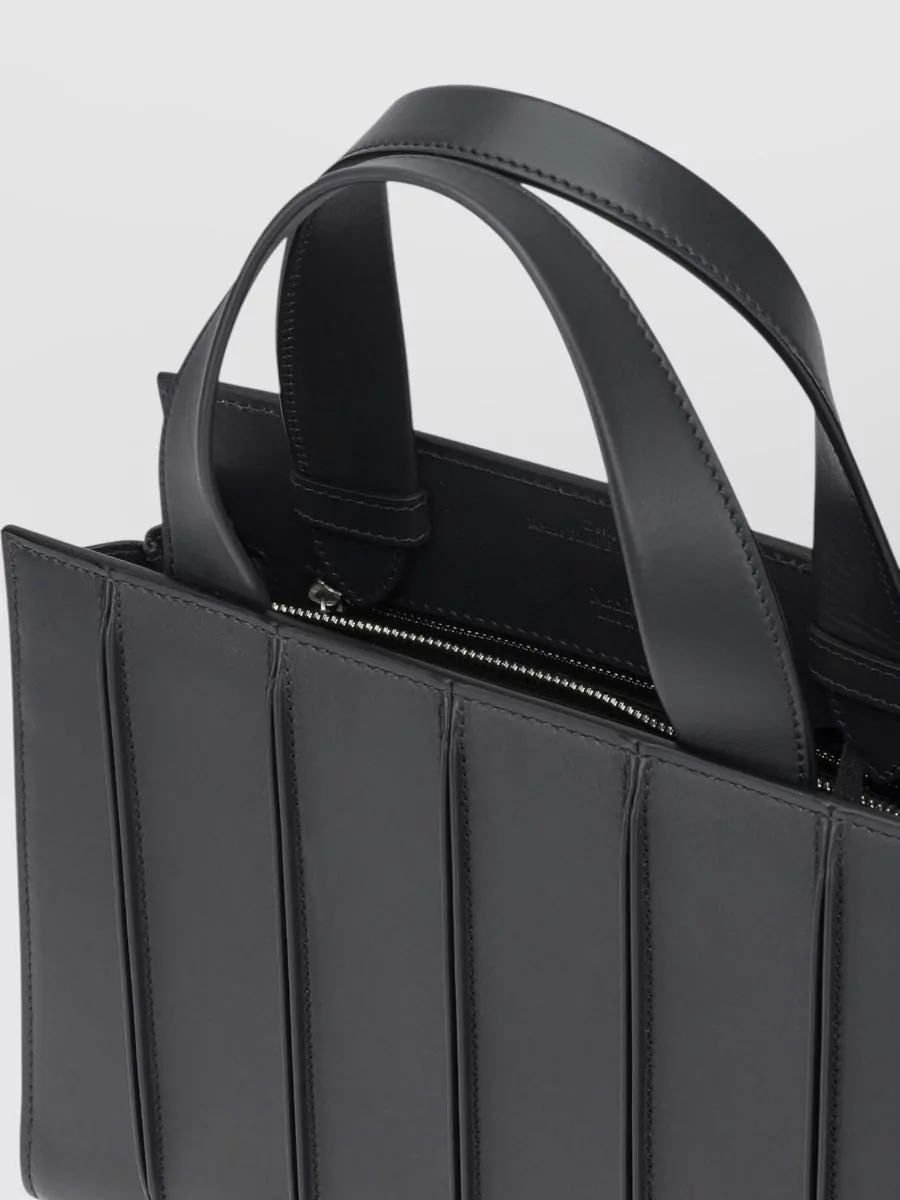 Max Mara Calf Leather Whitney Bag 5 Small Tote Bag