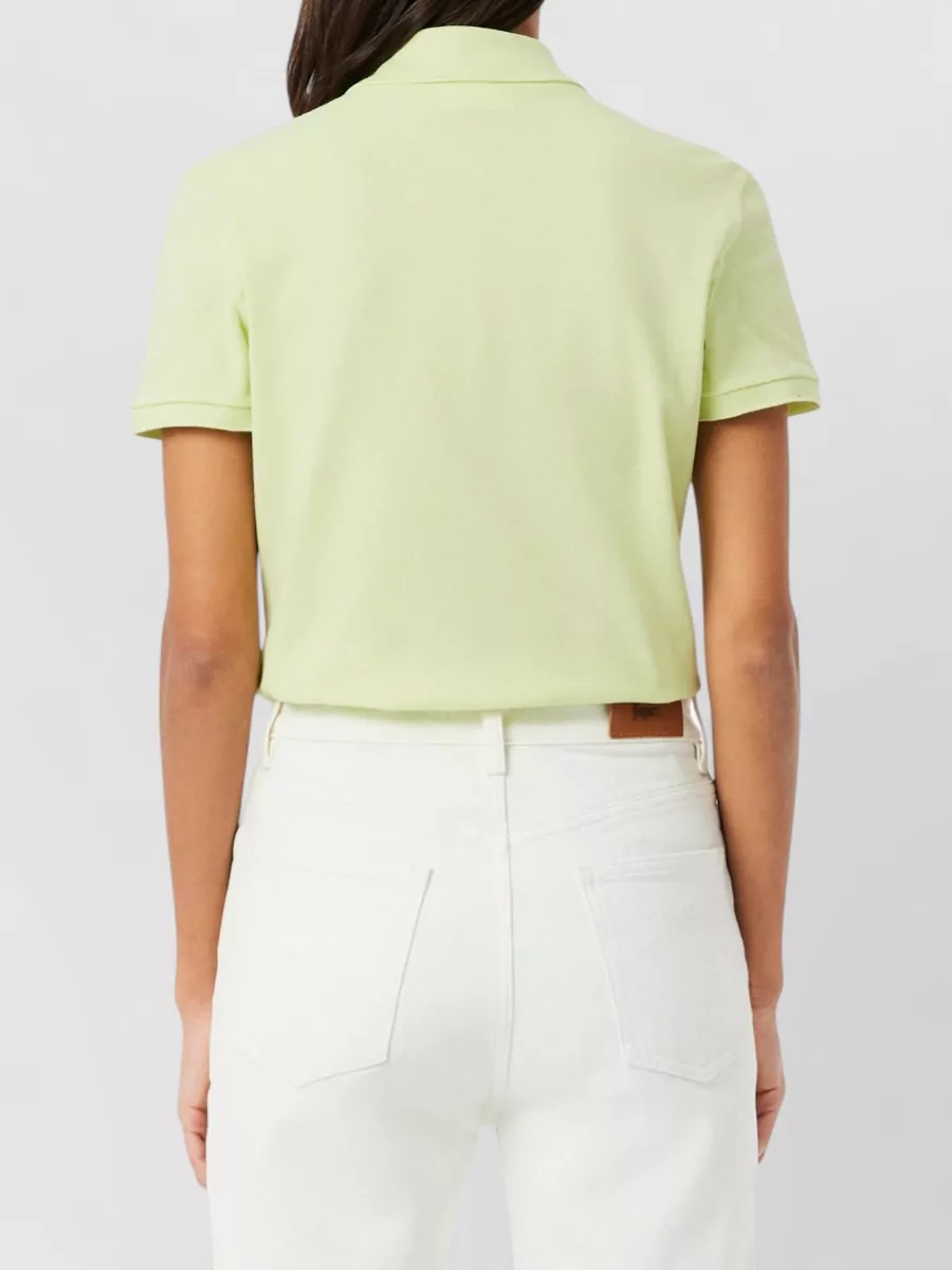 Lacoste Short Sleeve Polo Collar Top
