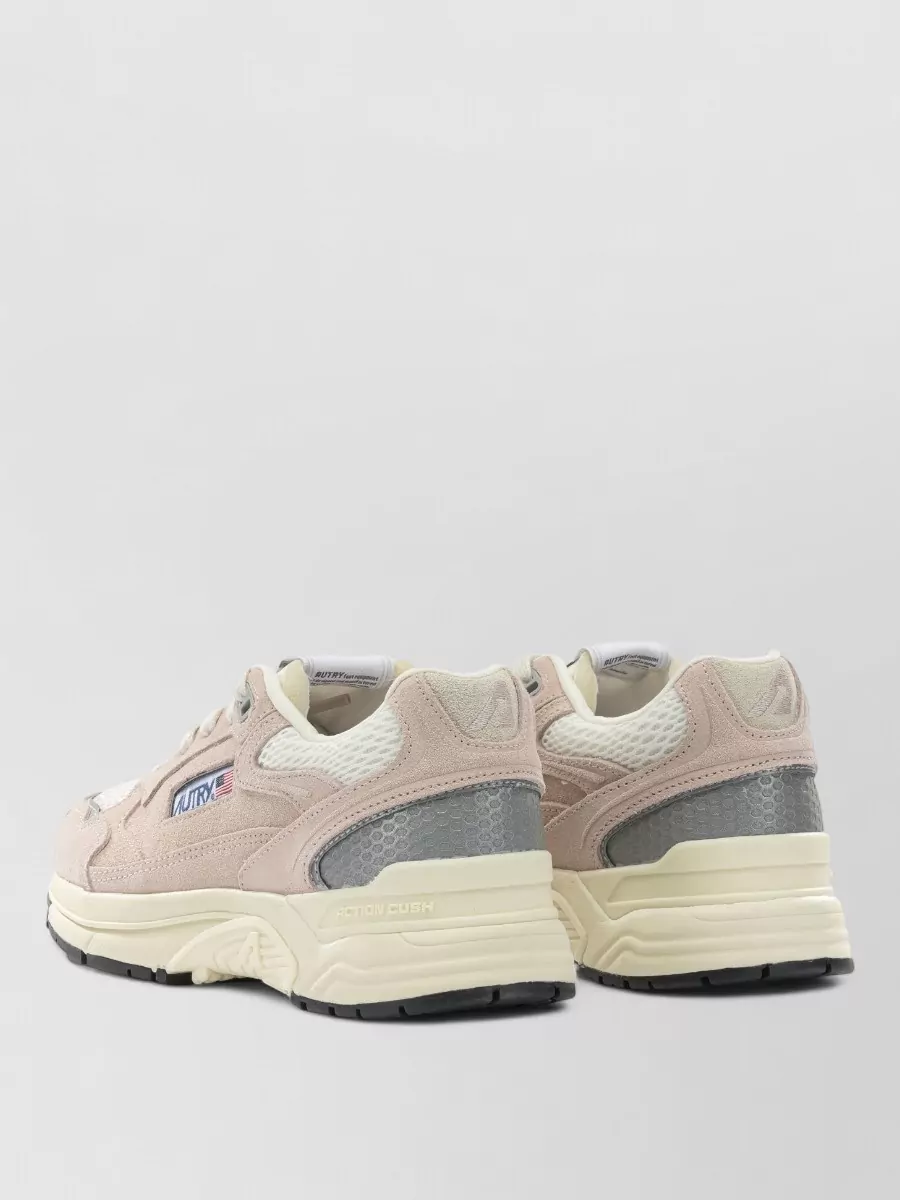 Autry Leather Hyperway Low-Top Sneakers