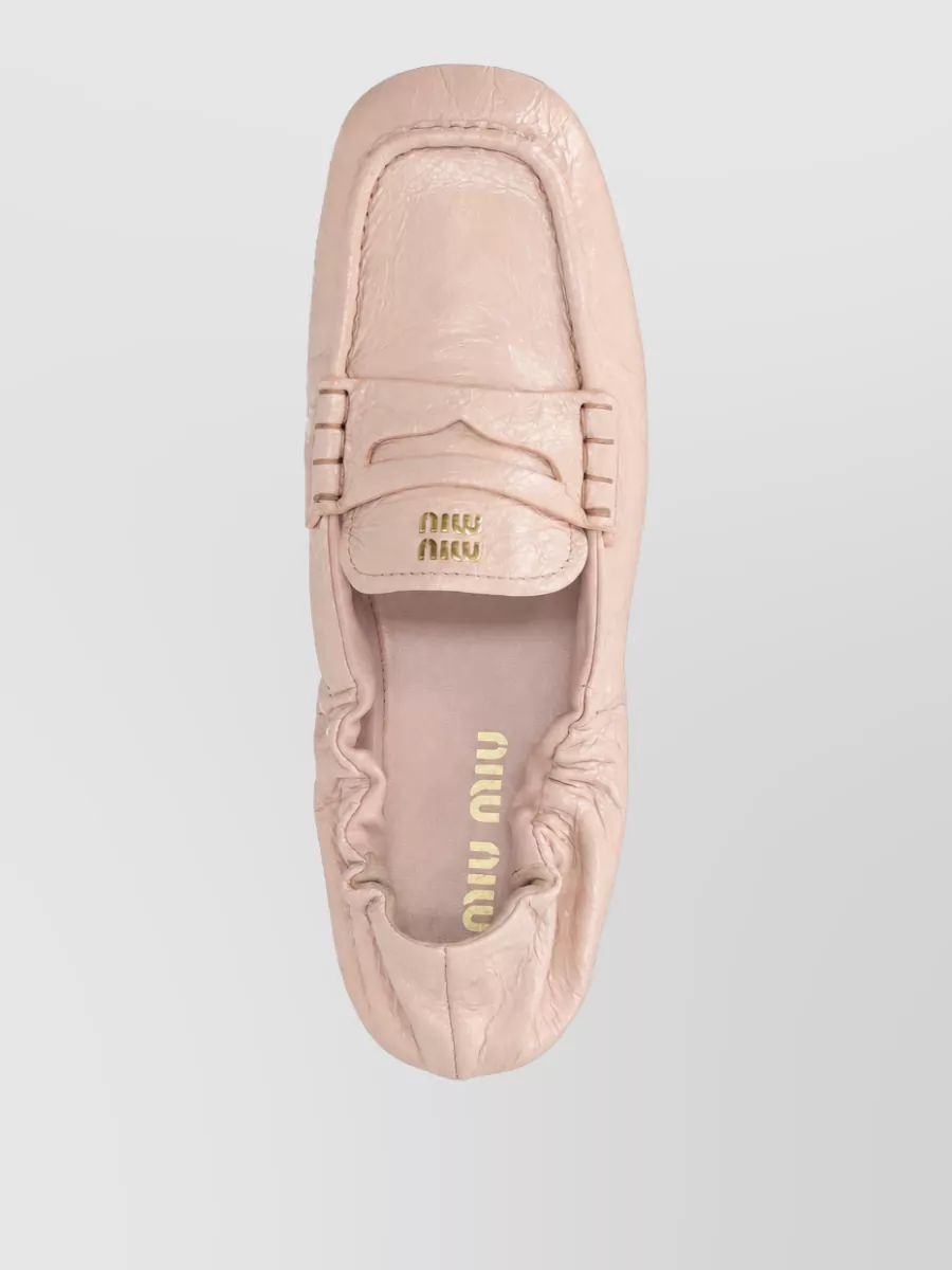 Miu Miu Leather Mules