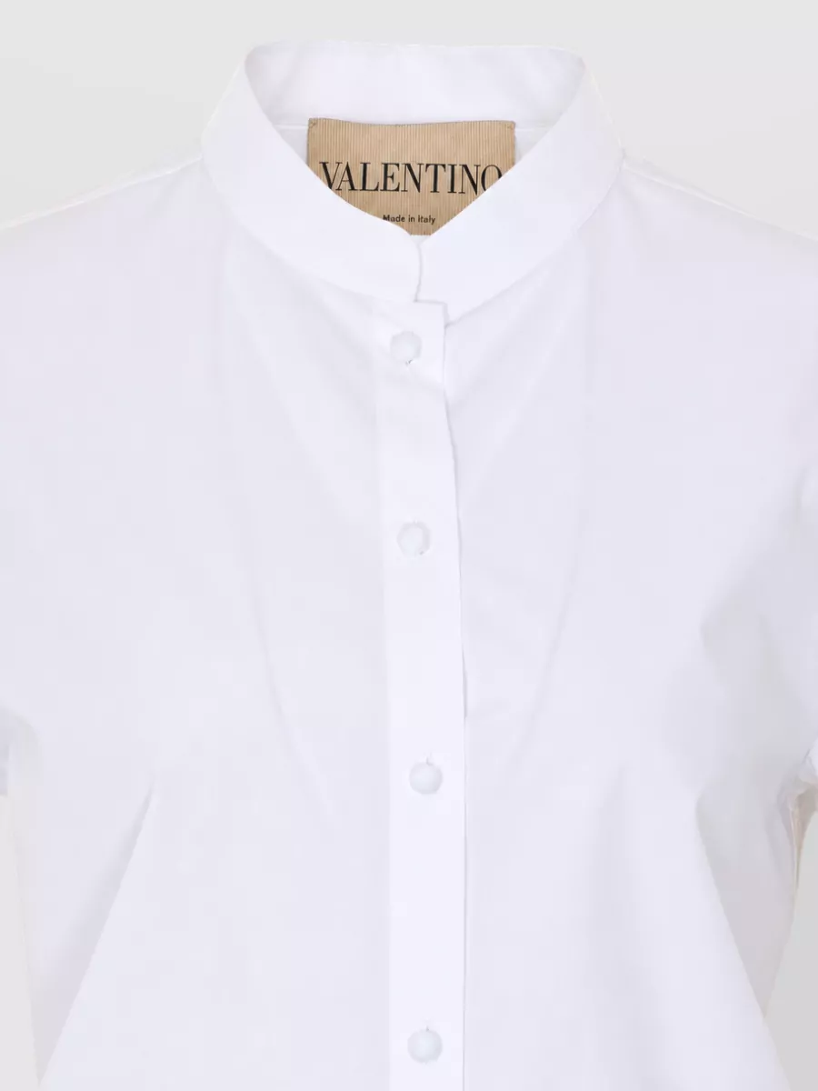 Valentino Garavani Embroidered Cotton Shirt