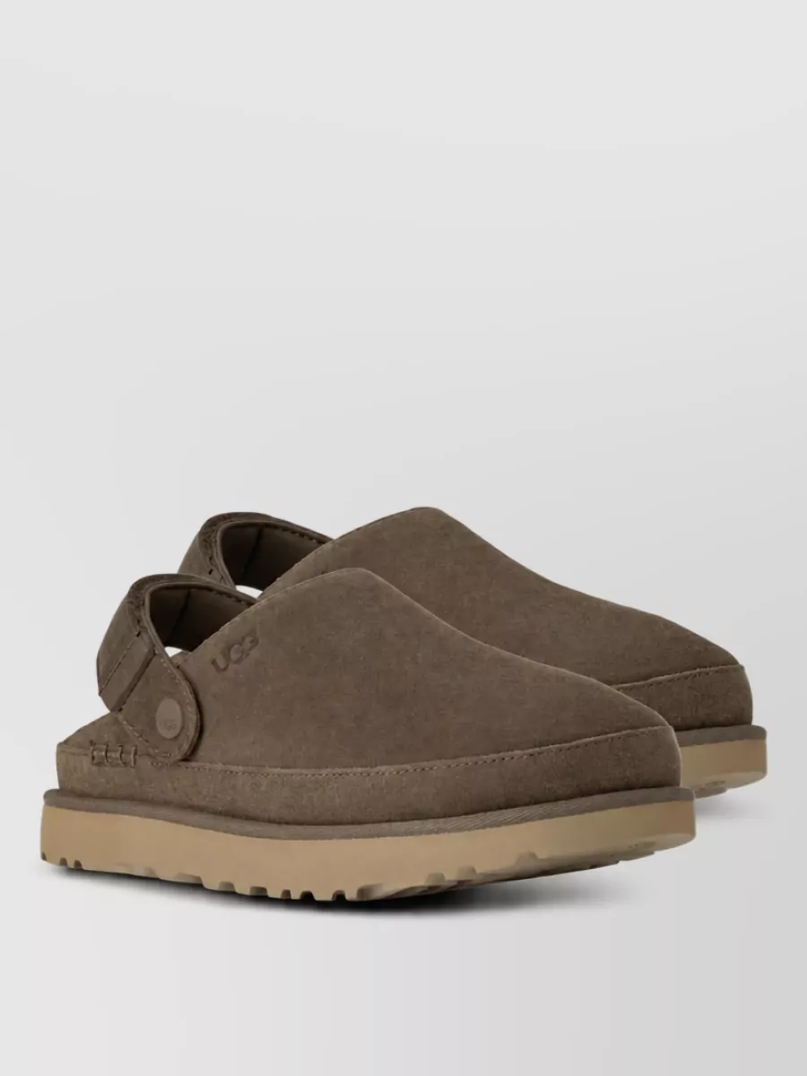 Ugg suede leather mules