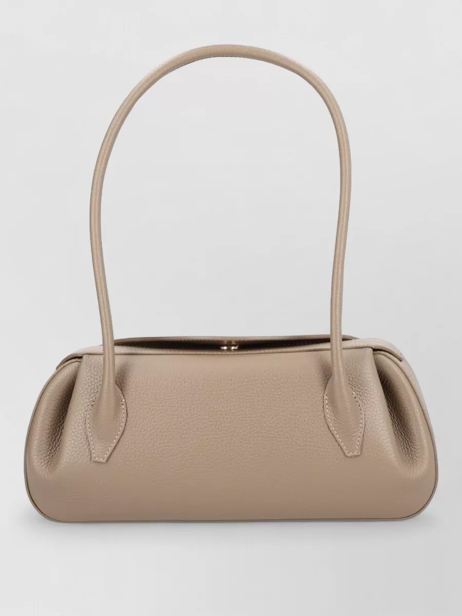 Yuzefi Oyster Gathered Shoulder Bag