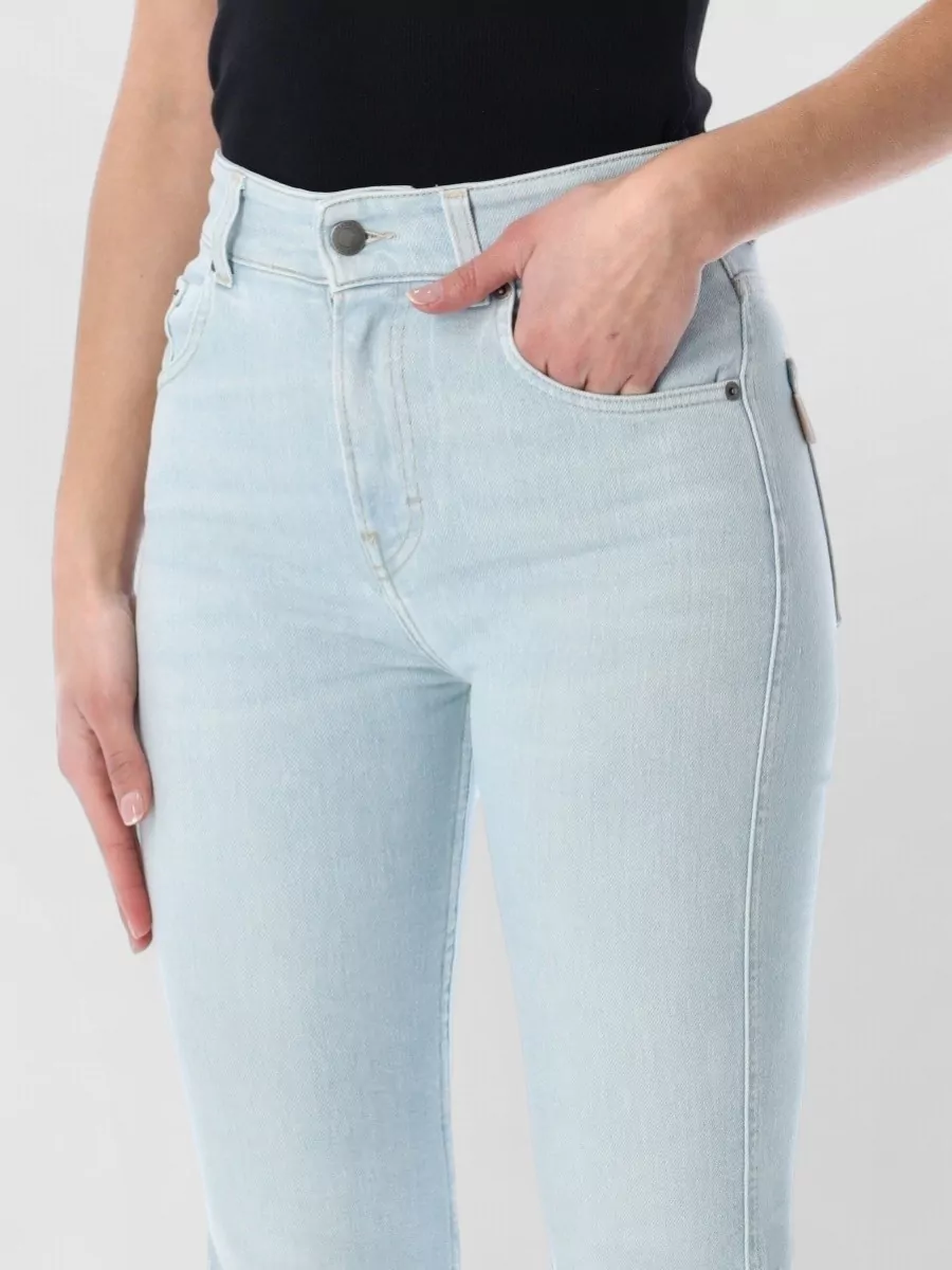 Haikure Denim High-Rise Flared Jeans