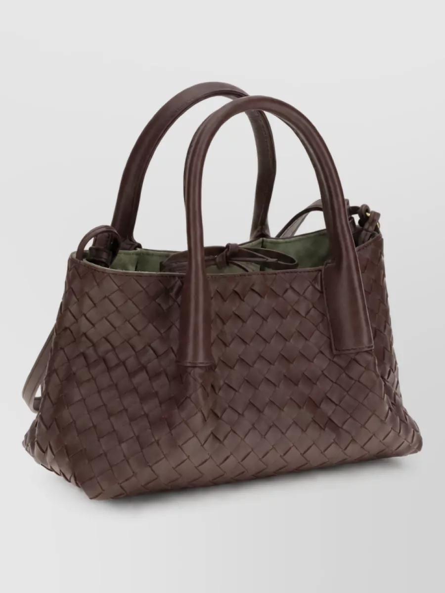 Bottega Veneta Pinacoteca Small Leather Tote Bag
