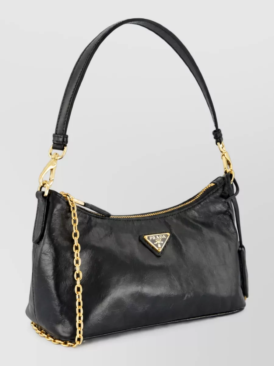 Prada Mini Leather Clutch Bag