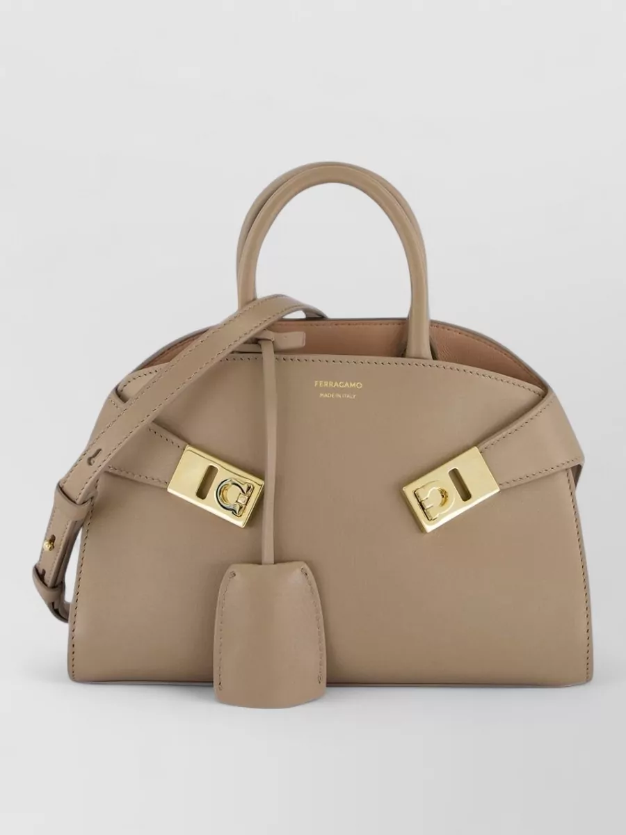 Ferragamo The Hug Bag Mini Leather Shoulder Bag