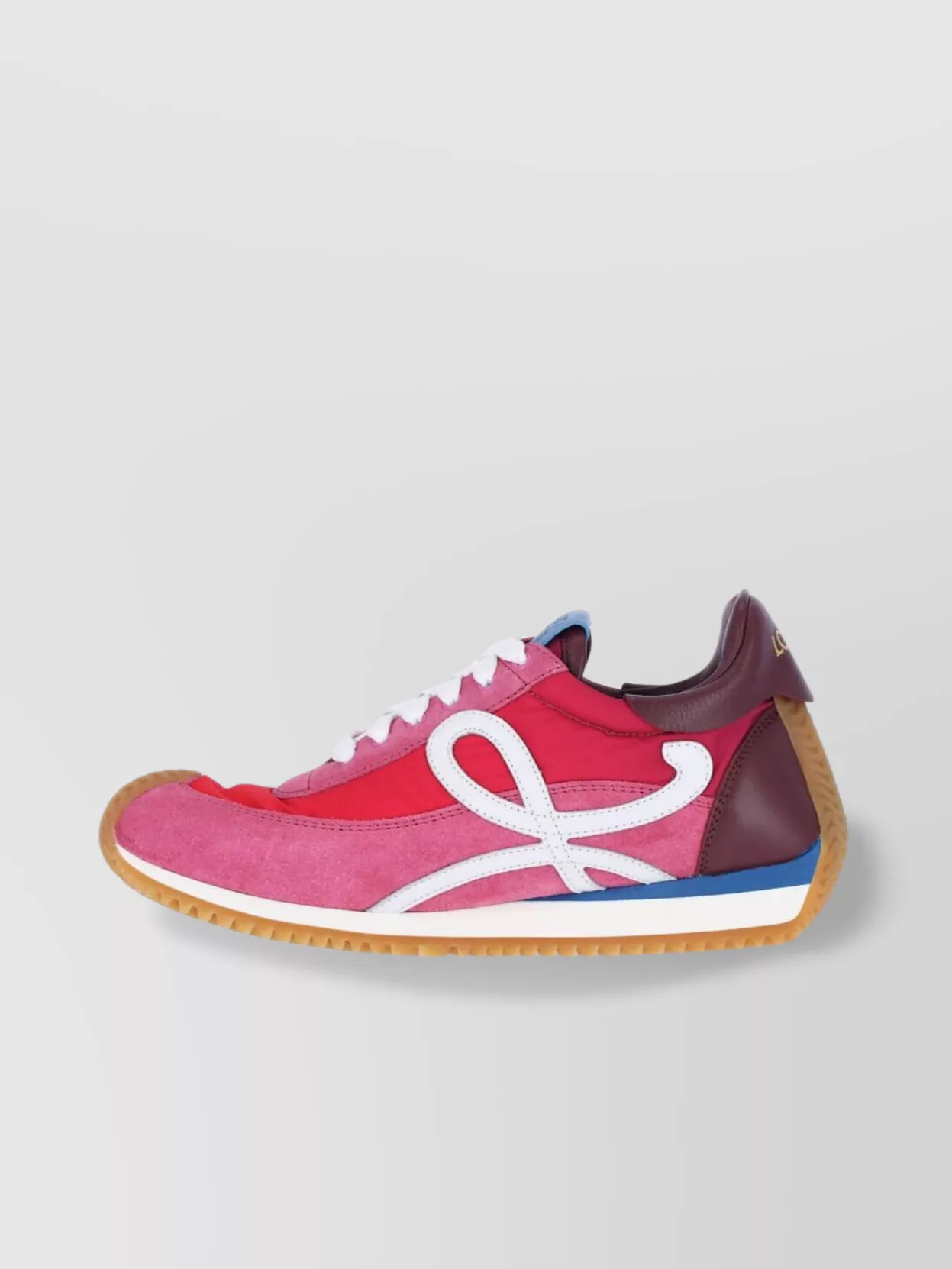 Loewe Low Top Sneakers Suede Panels