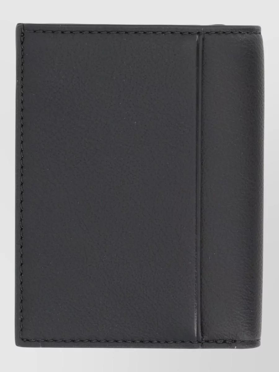 Boss logo bifold wallet