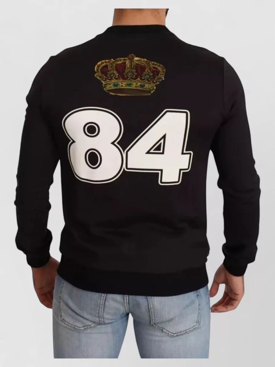 Dolce&Gabbana Cupid Print Cotton Sweatshirt