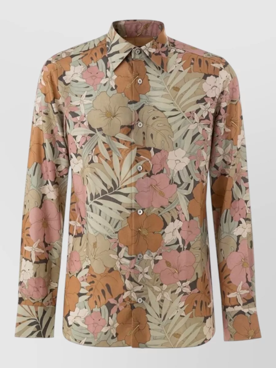 Tom Ford floral-print shirt