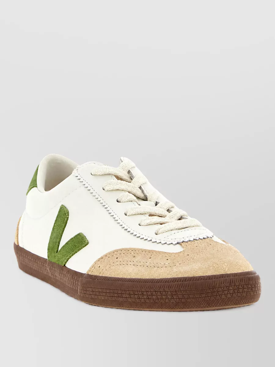 Veja leather low-top sneakers