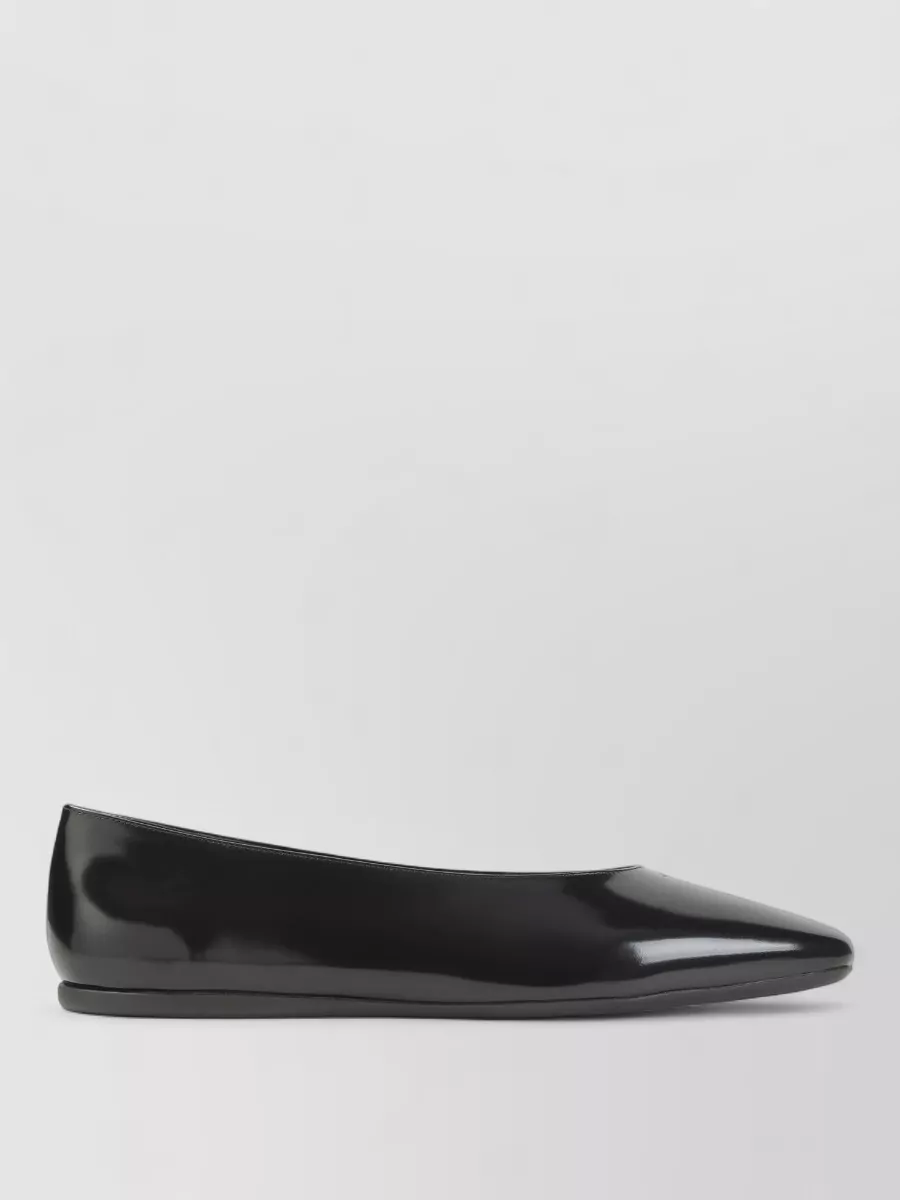 Prada Leather Ballerina Flats