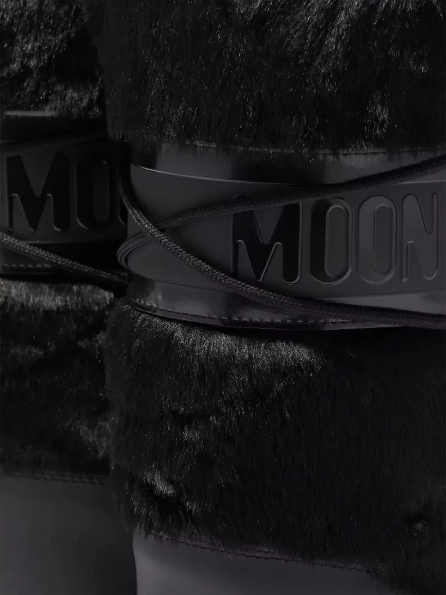 Moon Boot Faux Fur Snow Boots