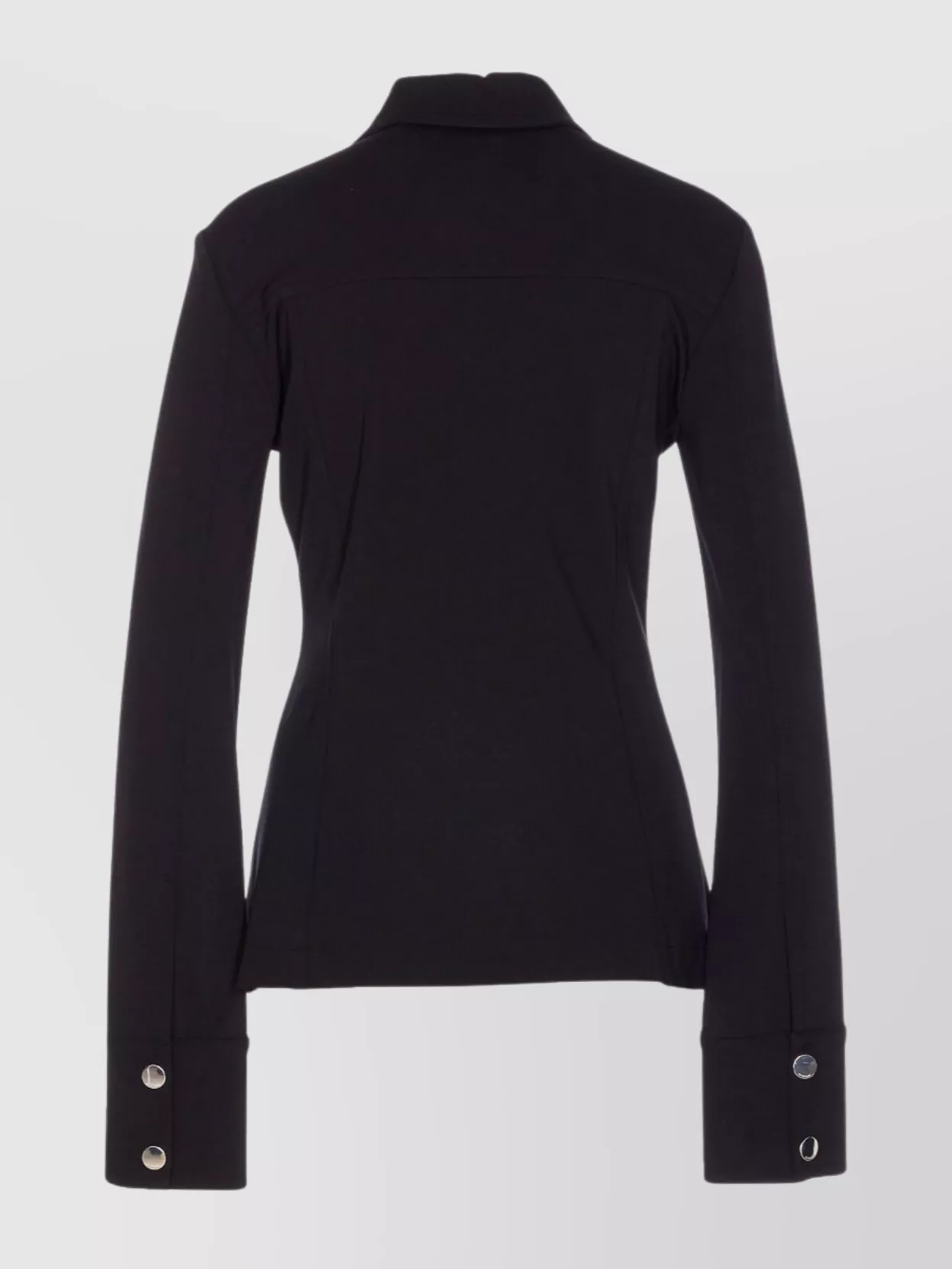 Sportmax Tailored Crepe Knitted Jacket With Flap Pockets In Blue