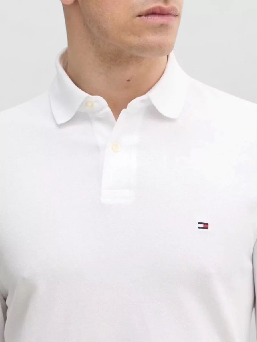 Tommy Hilfiger Organic Cotton Long Sleeve Polo Shirt